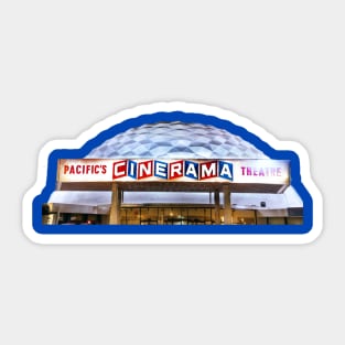 Cinerama Dome Sticker